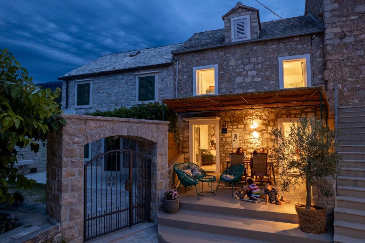 Nona VI - Boutique Stone House Villa Bol Eksteriør bilde