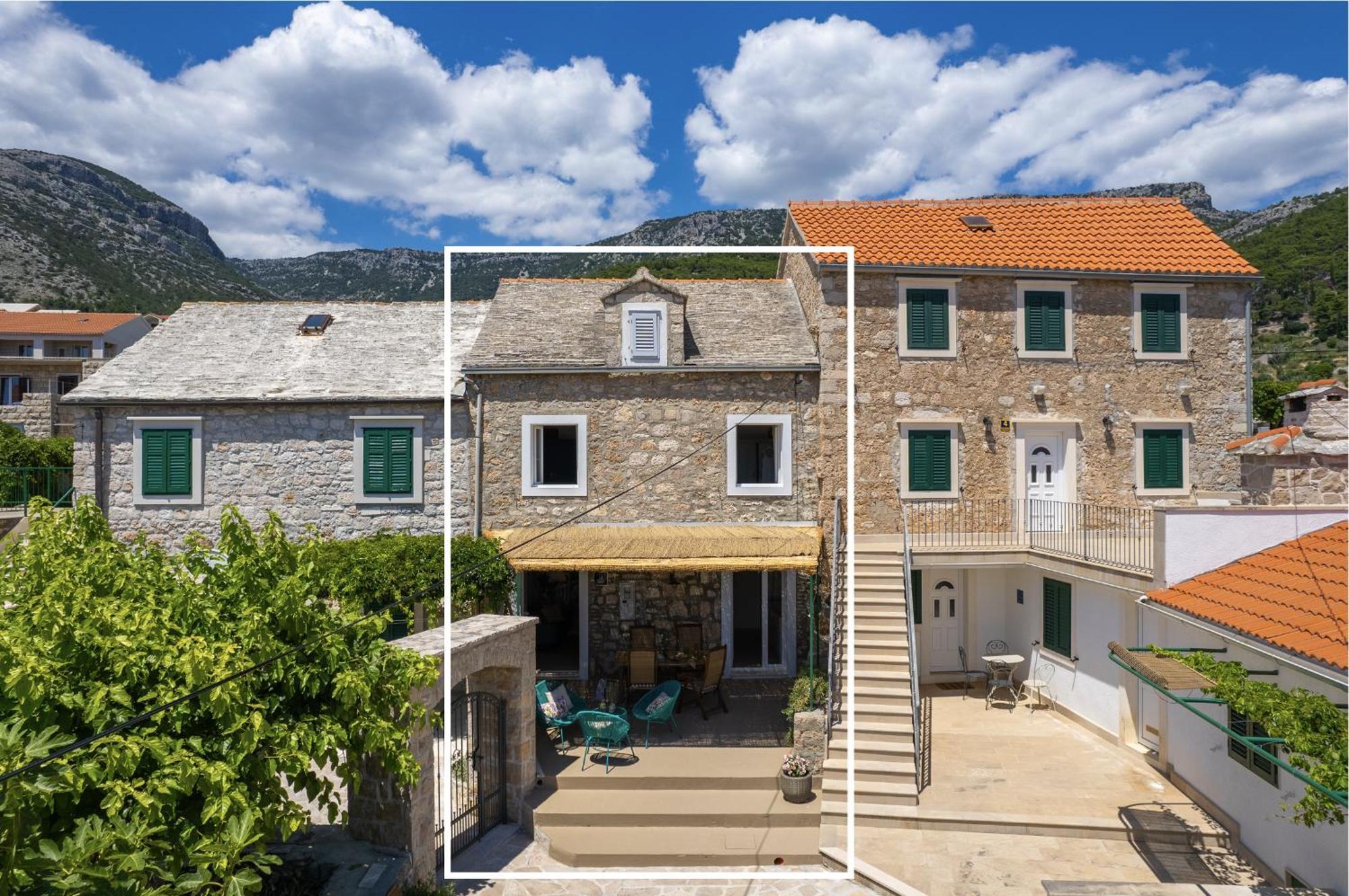 Nona VI - Boutique Stone House Villa Bol Eksteriør bilde